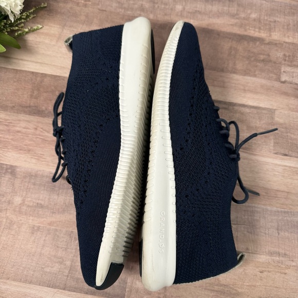 Cole Haan Size 10.5 Marine Blue Women's 2.ZEROGRAND Stitchlite Wingtip Oxfords - Picture 9 of 15